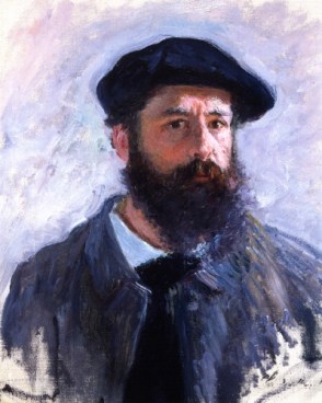 claude monet portrait