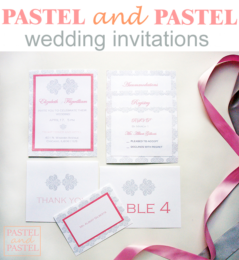 wedding pastel